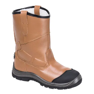 Image de Portwest FT12 Steelite Rigger Stiefel Pro S3 CI HRO Tan Gr. 47