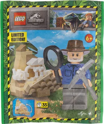 Zdjęcie produktu dla LEGO® Jurassic World Polowanie na skamieliny z doktorem Grantem NOWOŚĆ! Ilość 1x