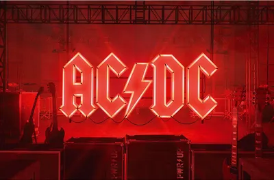 Produktbild von AC/DC PWR-UP Flagge - Offizielles Band Merchandise