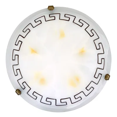 Produktbild von Rabalux 7649 Deckenleuchte 2 Spots Etrusco, E27, weiß, rund, Mediterran, ø400mm
