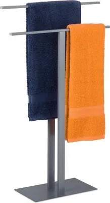 Image de Porte-serviettes gris en forme de T