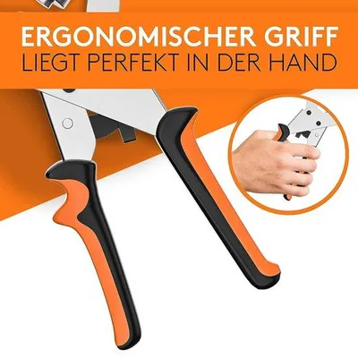 Produktbild von Famanu Ösenzange mit 100 Ösen - für Stoffe, Segel und Sonnensegel, 6 mm