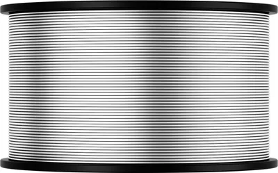 Image de SucceBuy Fil de clôture électrique en aluminium de calibre 16, 1640 pieds 500 m de fil de clôture électrique, fil de clôture portable, alliage d'aluminium de 1,6 mm de diamètre pour une meilleure conductivité