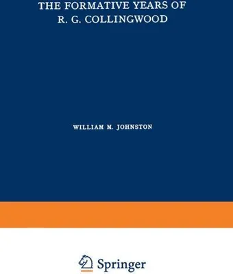 Produktbild von The Formative Years of R. G. Collingwood
