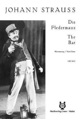Produktbild von Die Fledermaus, Klavierauszug