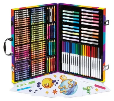 Produktbild von Crayola Inspiration Kunstkoffer Kreativset für Kinder Zeichnen