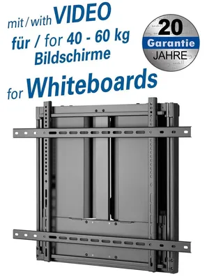Produktbild von MyWall HP34-1 Interaktive Whiteboard und Wandhalterung für 50-75" LCD TV
