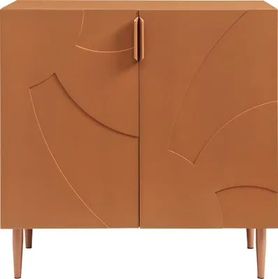 Zdjęcie produktu dla Kredens Starvili z 2 drzwiczkami 75 x 76 x 38 cm kolor rdzawy