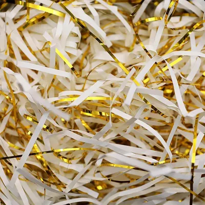 Obrázok produktu pre Bielý papier, 100 g, výplňový materiál na balenie darčekov
