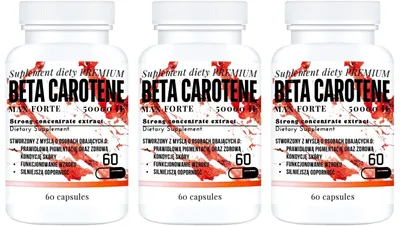 Immagine prodotto di 180 capsule di BETA-CAROTENE MAX FORTE CON RAME, ABBRONZAMENTO RAPIDO E PROTEZIONE UV SOLAR 50.000 UI
