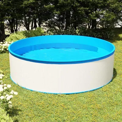 Produktbild von Aufstellpool – 7200 Liter – Familienpool – 350 x 90 cm – Stahlrahmen und PVC-Auskleidung