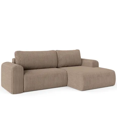 A sectional sofa is shown against a white background.