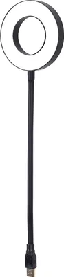 Obrázok produktu pre GEMBIRD Gembird NL-LEDRING-01 USB gadget Čierna, biela lampa