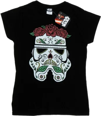 Produktbild von Star Wars - "Day Of The Dead" T-Shirt für Damen BI50304 (L) (Schwarz)