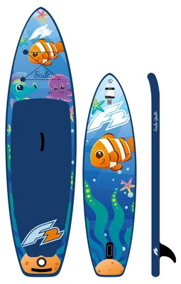 Produktbild von F2 SUP Stand Up Paddle Board Scuba Youth Board Only 250cm 8,2 Blau