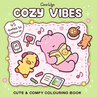 Productafbeelding van Minicee: Kleurboek "Cozy Vibes" voor volwassenen en tieners