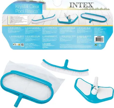 Zdjęcie produktu dla Intex 29057, Zestaw konserwacyjny, Niebieski, Biały, Plastik, Nad basenem naziemnym, 2,98 cm, Chiny
