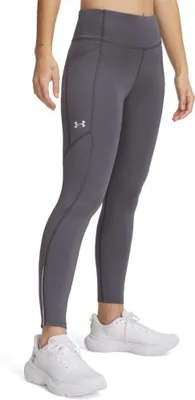 Productafbeelding van Under Armour dames leggings, model Launch Ankle, grijs, maat XL