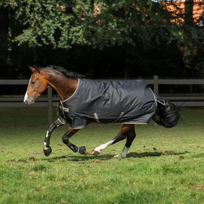 Image de BUCAS Freedom Turnout light 0g Weidedecke/Regendecke noir/taupe, Buc17_Gr.:145 cm