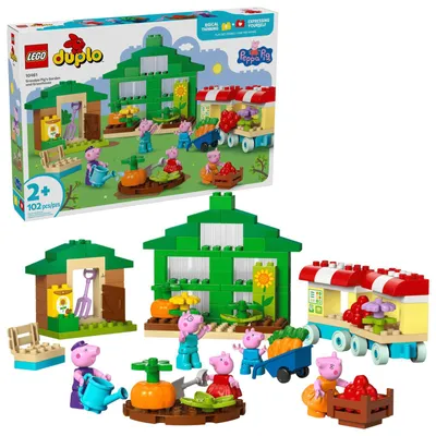 Obrázek produktu pro LEGO DUPLO Dědečkova zahrada a skleník, Sada na stavění, 2 rok/roky, Plast, 102 kusů, 1,48 kg