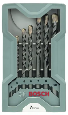 Produktbild von 7-tlg. CYL-3 Betonbohrer-Set, 4/5/6/6/7/8/10 mm