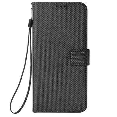 Image de Étui König Design compatible avec le Samsung Galaxy S22 5G - Étui en similicuir pour téléphone portable - Noir