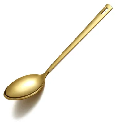 Goldene Kochkelle aus Edelstahl, titaniumvergoldet, 1 Stück