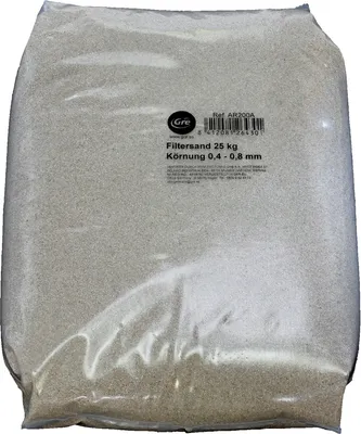Produktbild von FILTERSAND Pool 25kg Sack Ar 200