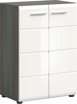 Produktbild von Salsa Sideboard 2 Türen weiß Hochglanz.