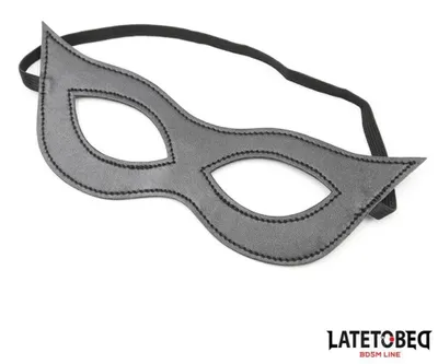 Obrázek produktu pro LATETOBED – Produkty BDSM – Elastická maska na oči, černá
