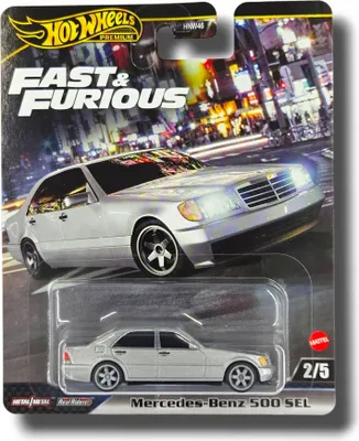 Immagine prodotto di Mercedes-Benz 500 SEL HRT94 | Hot Wheels Premium Auto Fast & Furious