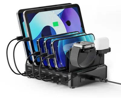 Produktbild von Ewent EW1335 Ladegerät für Mobilgeräte Universal Schwarz AC Schnellladung Drinnen