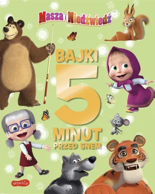 Immagine prodotto di ISBN Masza i Niedźwiedź Bajki 5 minut przed snem 3, Polski, 192 stron(y)