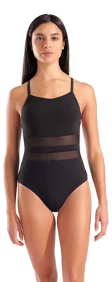 Image de ARENA AF010192500 - Maillot de bain une pièce pour femmes, noir, taille 42