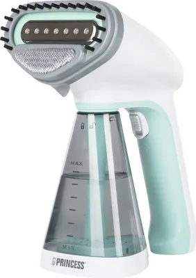 Obrázok produktu pre Princess 332846, Ručný parný čistič, 0,26 L, Modrá, Biela, 25 g/min, 1500 W