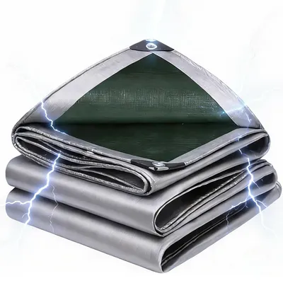 Produktbild von Abdeckplane, 200 g/m², PE, 2,5 x 3,5 m, wasserdicht und reißfest