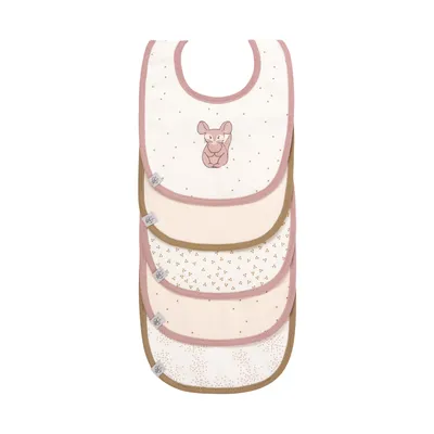 Produktbild von Lässig 1311002329, Fütterungslätzchen, Pink, Weiblich, 3 Monat( e), 18 Monat( e), Muster