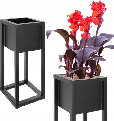 Immagine prodotto di Supporto per vaso da fiori in metallo 50 cm