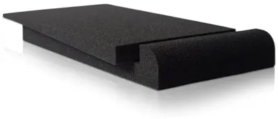 Zdjęcie produktu dla Podkładki izolacyjne do monitorów studyjnych - pianka akustyczna, zestaw 2 sztuk - 33 x 27 x 4 cm - bardzo wysoka gęstość - antypoślizgowe - tłumiące wibracje - o skośnym kształcie