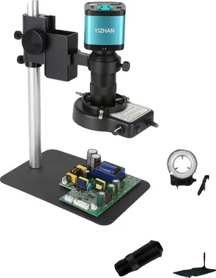 Obrázok produktu pre Digitálny mikroskop, rozlíšenie 4K, užívateľsky prívetivé funkcie, stojan so zväčšením 130×