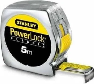 Image de Stanley 0-33-191 mètre Revêtement carbone, revêtu de Mylar, largeur 19 mm, 5 m