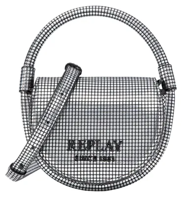 Produktbild von REPLAY Handtasche Umhängetasche Handbag Black silberfarben
