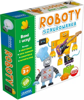 Produktbild von Granna Kreativset Roboty sznurowanka