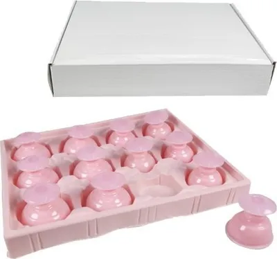 Produktbild von Cellulite-Massage Schröpfen Set aus Silikon 12 Stk. Hautstraffung