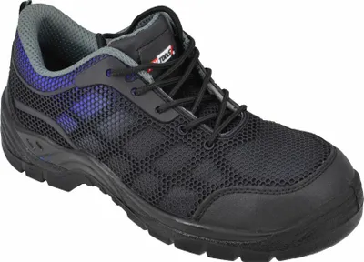 Produktbild von AW Tools - "Comodo" Schuhe für Herren/Damen Uni, Niedrig geschnitten AW651 (45 EU) (Schwarz/Blau)