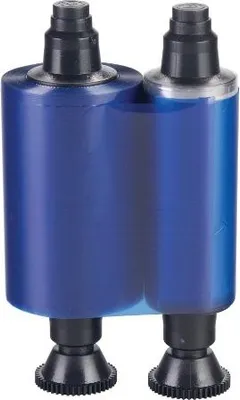 Image de R2012 - Einfarbiges Farbband - blau- 1000 Karten/Rolle
