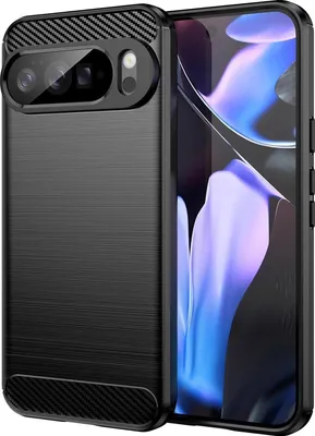 Produktbild von Hülle Carbon für Google Pixel 10 Pro XL Schutzhülle Handy Case TPU Cover Handyhülle