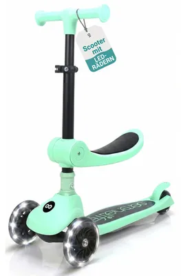 Obrázok produktu pre Detský kolobežka SereneLife od 3 rokov – LED kolobežka skladateľná, výškovo nastaviteľná, ľahká a stabilná, pre chlapcov a dievčatá, do interiéru aj exteriéru, do 50 kg