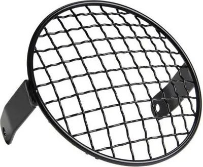 Productafbeelding van Lampenrooster rond, zwart, universeel, 130 mm, geschikt voor Mofa, Moped, Mokick, Citomerx