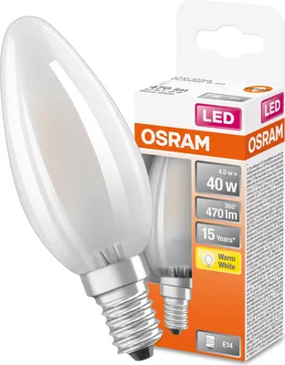 Immagine prodotto di LEDVANCE 4058075437128 Lampadina LED Bianco freddo 2700 K 4 W E14 E